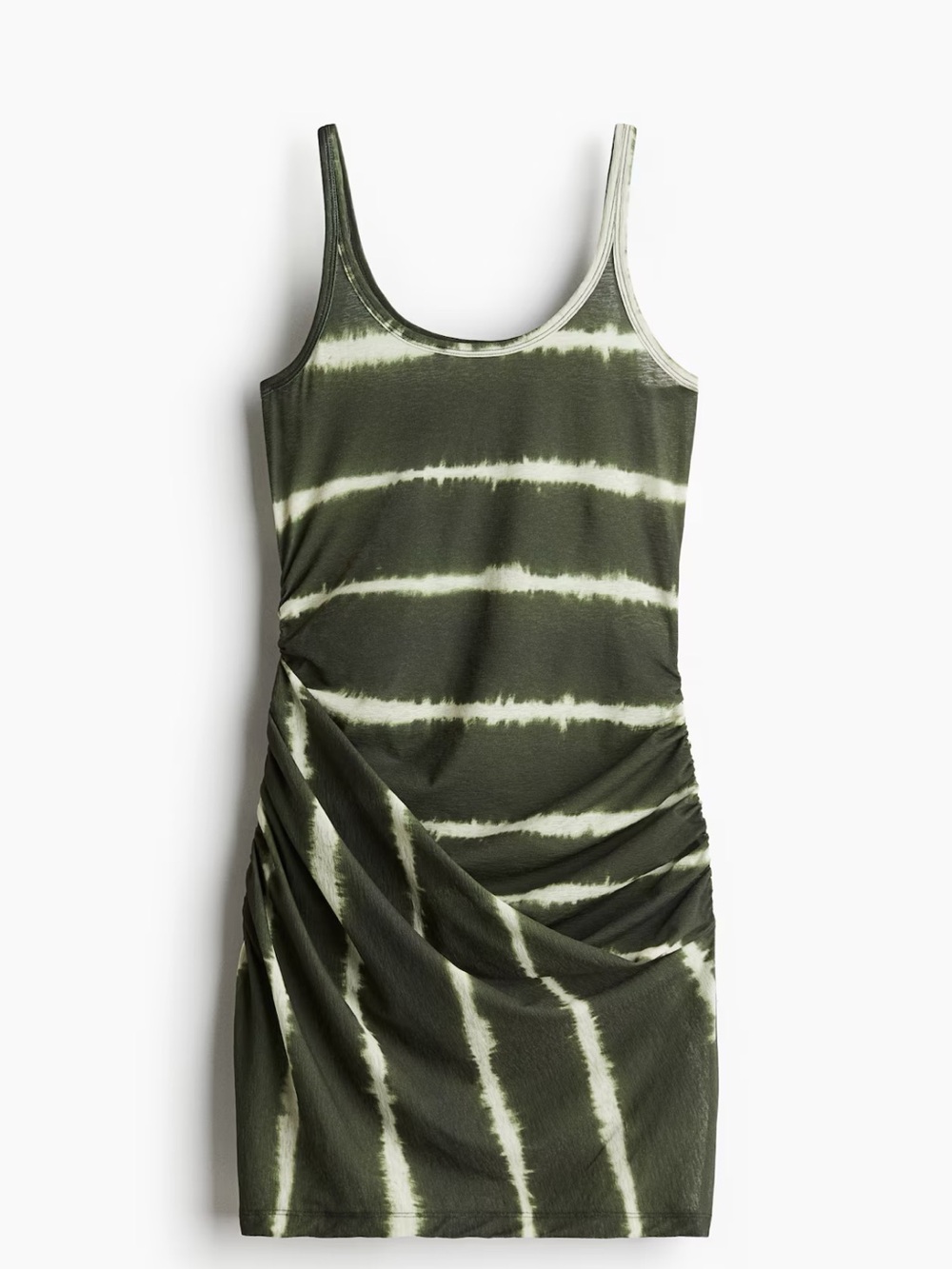 H&M Edition Ruched Draped Dress Size M